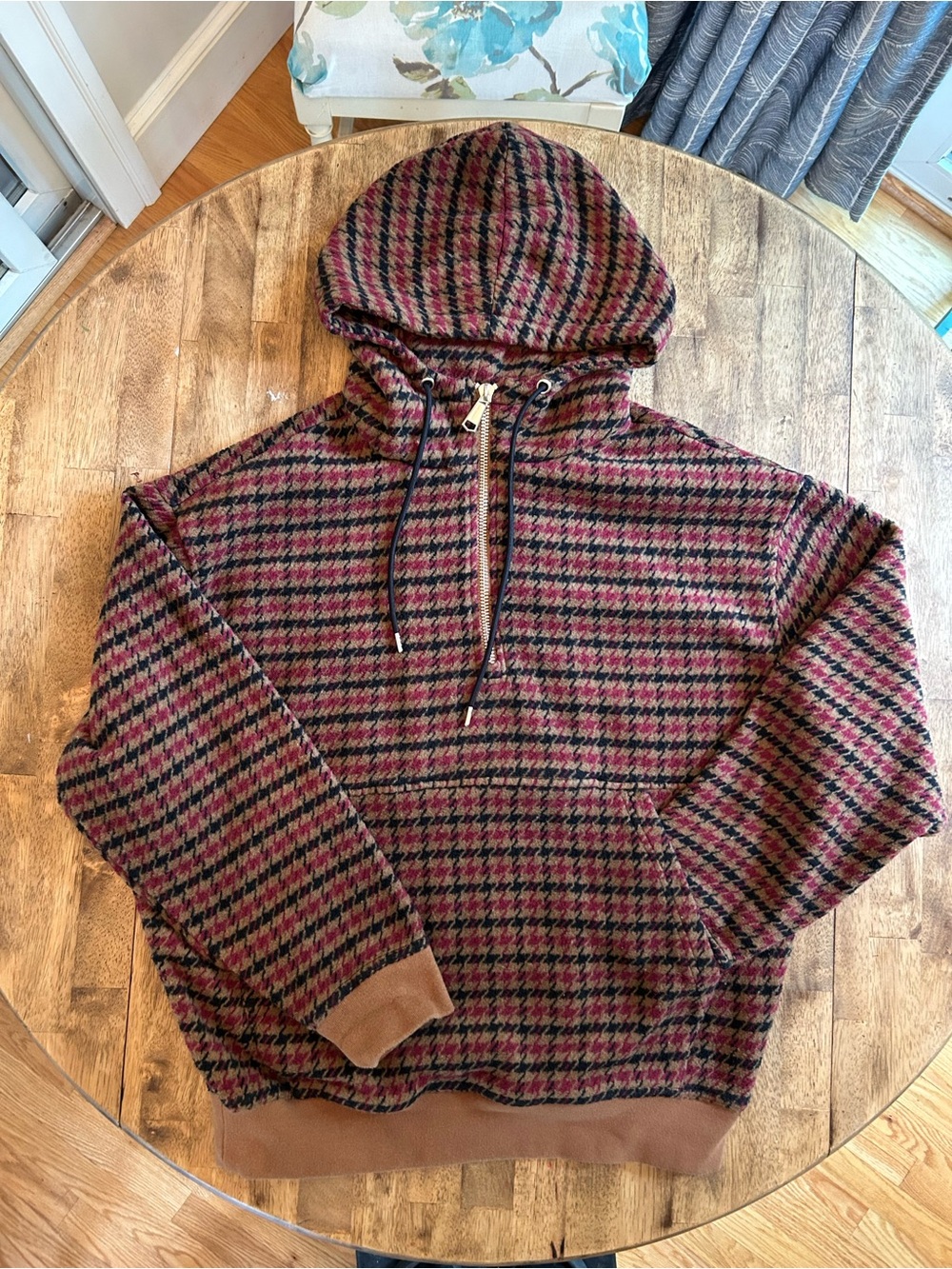 Urban Outfitters Houndstooth Hoodie